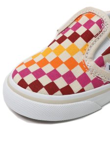 画像7: 【KIDS】VANS TODDLER SLIP-ON V RETRO RAINBOW CHECKER (7)