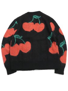 画像2: 【送料無料】MARKET DOUBLE CHERRIES KNIT CARDIGAN (2)