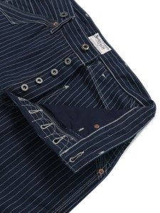 画像4: 【送料無料】SCHOTT OLD HICKORY DENIM PANTS INDIGO (4)