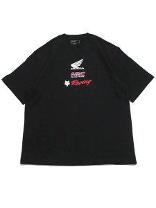 画像2: 【送料無料】FOX RACING HONDA OVERSIZED TEE BLACK (2)