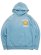 画像2: 【送料無料】MARKET SMILEY UPSIDE DOWN LOCKUP HOODIE RETRO BL (2)