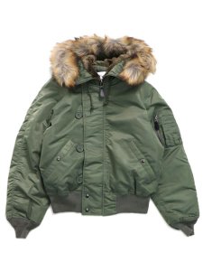画像1: 【送料無料】AVIREX N-2B COMMERCIAL SAGE (1)