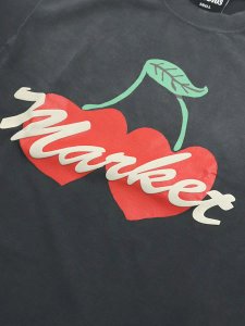 画像3: MARKET DOUBLE CHERRIES TEE PIRATE BLACK (3)