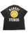 画像1: MARKET SMILEY UPSIDE DOWN LOCKUP TEE JET BLACK (1)