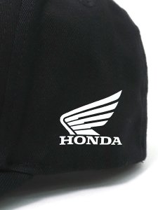 画像8: FOX RACING HONDA FLEXFIT HAT BLACK (8)