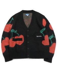 画像1: 【送料無料】MARKET DOUBLE CHERRIES KNIT CARDIGAN (1)