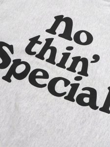 画像4: 【送料無料】NOTHIN' SPECIAL LOGO PULLOVER ASH (4)