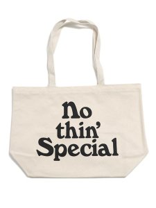 画像2: NOTHIN' SPECIAL LOGO TOTE NATURAL (2)