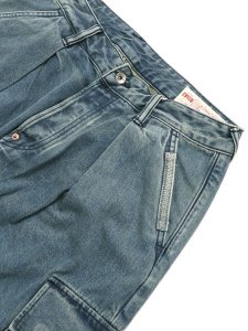 画像3: 【送料無料】EVISU HT,CARG JEANS W/SASHIKO SEAGULL EMB IND (3)