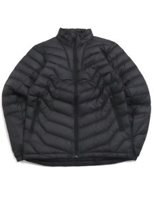 画像1: 【送料無料】MARMOT 1,000FP ARES DOWN SWEATER BLACK (1)