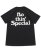 画像1: NOTHIN' SPECIAL LOGO TEE BLACK (1)