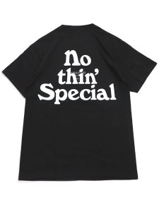 画像2: NOTHIN' SPECIAL COMMAND+E TEE BLACK (2)