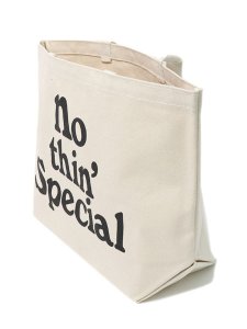 画像4: NOTHIN' SPECIAL LOGO TOTE NATURAL (4)