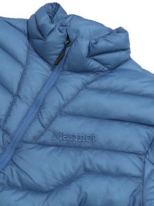 画像3: 【送料無料】MARMOT 1,000FP ARES DOWN SWEATER BLUE (3)