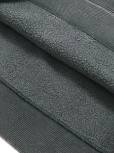 画像6: 【送料無料】EVISU HEAVY WEIGHT RIB PANEL HOODIE LIGTH GREY (6)