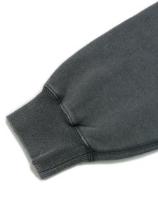 画像7: 【送料無料】EVISU HEAVY WEIGHT RIB PANEL HOODIE LIGTH GREY (7)