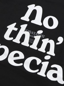 画像4: NOTHIN' SPECIAL COMMAND+E TEE BLACK (4)