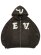 画像1: 【送料無料】EVISU HEAVY WEIGHT WASHED EV HOODIE BROWN (1)