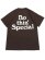 画像1: NOTHIN' SPECIAL LOGO TEE DARK BROWN (1)