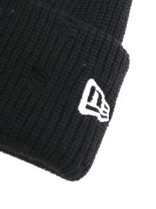 画像3: NEW ERA RIB CUFF KNIT DAMAGE BLACK (3)