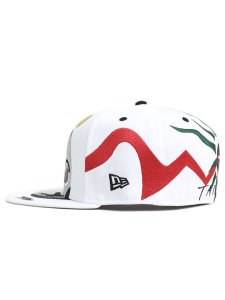 画像3: NEW ERA 59FIFTY TARO OKAMOTO BIG TAIYO WHITE (3)