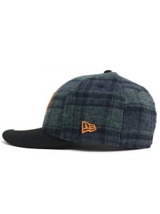 画像3: NEW ERA LP 59FIFTY PLAID FLANNEL METS GREEN/BLACK (3)