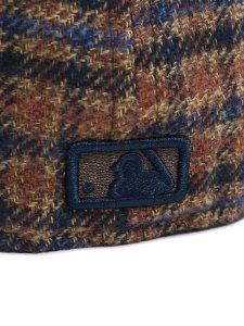 画像7: NEW ERA LP 59FIFTY PLAID FLANNEL YANKEES BROWN/NVY (7)