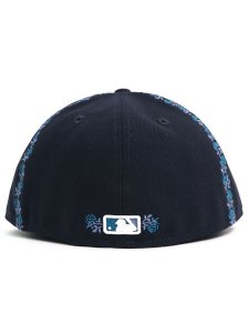 画像4: NEW ERA LP 59FIFTY ROSE EMBROIDERY YANKEES NAVY (4)