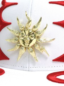 画像6: NEW ERA 59FIFTY TARO OKAMOTO TAIYO PINS WHITE (6)