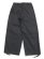 画像2: 【送料無料】Ten-c WOOL FLANNEL CARGO TROUSERS BLACK WIDOW (2)