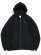 画像1: 【送料無料】NIKE SOLO SWOOSH BB FZ HOODIE-BLACK/BLK/WHT (1)