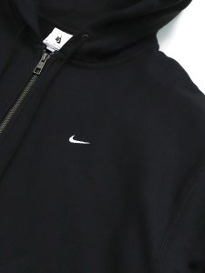 画像3: 【送料無料】NIKE SOLO SWOOSH BB FZ HOODIE-BLACK/BLK/WHT (3)