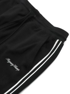 画像3: 【送料無料】REIGNING CHAMP POLY PIQUE CAMPO STANDARD TRACK PANT BLACK (3)