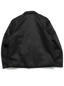 画像2: 【送料無料】REIGNING CHAMP NYLON TWILL DECK JACKET BLACK (2)