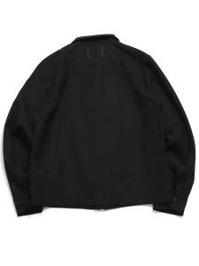 画像2: 【送料無料】REIGNING CHAMP WOOL TWILL VENUE JACKET BLACK (2)