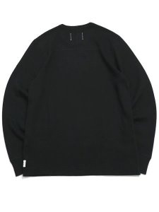 画像2: 【送料無料】REIGNING CHAMP LW WAFFLE STANDARD LS BLACK (2)