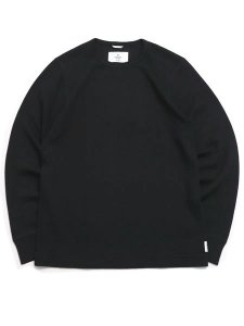 画像1: 【送料無料】REIGNING CHAMP LW WAFFLE STANDARD LS BLACK (1)