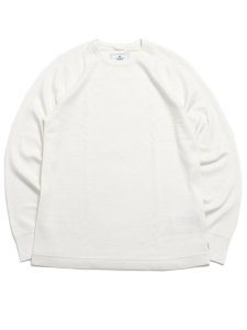 画像1: 【送料無料】REIGNING CHAMP LW WAFFLE STANDARD LS CHAMPIONSHIP WHITE (1)