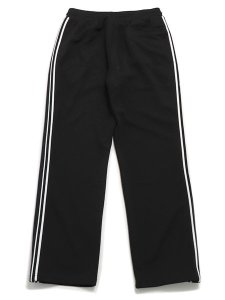 画像2: 【送料無料】REIGNING CHAMP POLY PIQUE CAMPO STANDARD TRACK PANT BLACK (2)