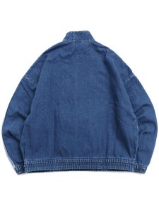 画像2: 【KIDS】ADIDAS KIDS DENIM JACKET-MIDIUM BLUE DENIM (2)