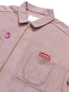 画像3: 【送料無料】WHIMSY SOCKS CORDUROY SHIRT JACKET CEREZO (3)