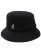画像1: KANGOL PLUSH WAVE PUFF BUCKET BLACK (1)