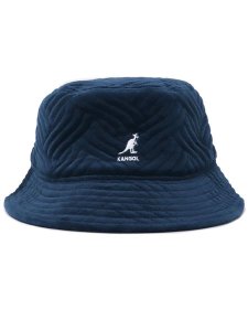 画像2: KANGOL PLUSH WAVE PUFF BUCKET BLUE (2)
