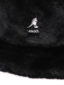画像5: 【送料無料】KANGOL FAUX FUR BUCKET-SOLID BLACK (5)