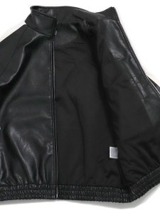 画像6: 【送料無料】FUBU FAUX LEATHER TRACK JACKET WHITE (6)