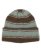 画像2: KANGOL FUZZY STRIPE BEANIE BROWN (2)
