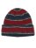 画像2: KANGOL FUZZY STRIPE BEANIE NAVY (2)