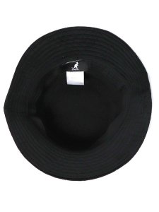 画像4: KANGOL PLUSH WAVE PUFF BUCKET BLACK (4)