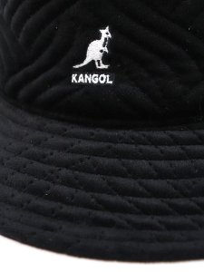 画像5: KANGOL PLUSH WAVE PUFF BUCKET BLACK (5)