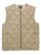 画像1: 【送料無料】SCHOTT TAION INNER DOWN VEST BEIGE (1)